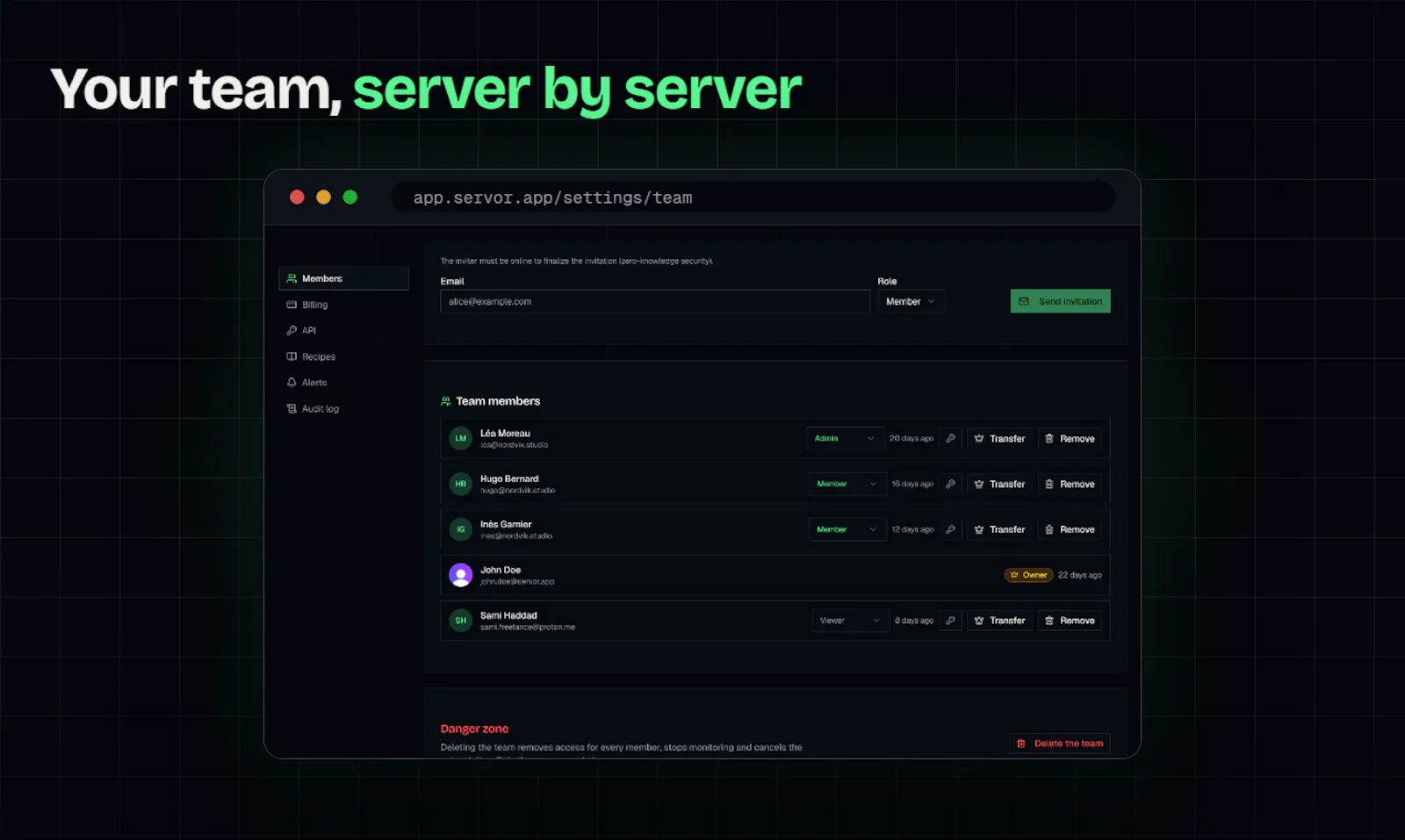 Servor screenshot 6