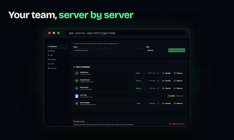 Servor screenshot 6