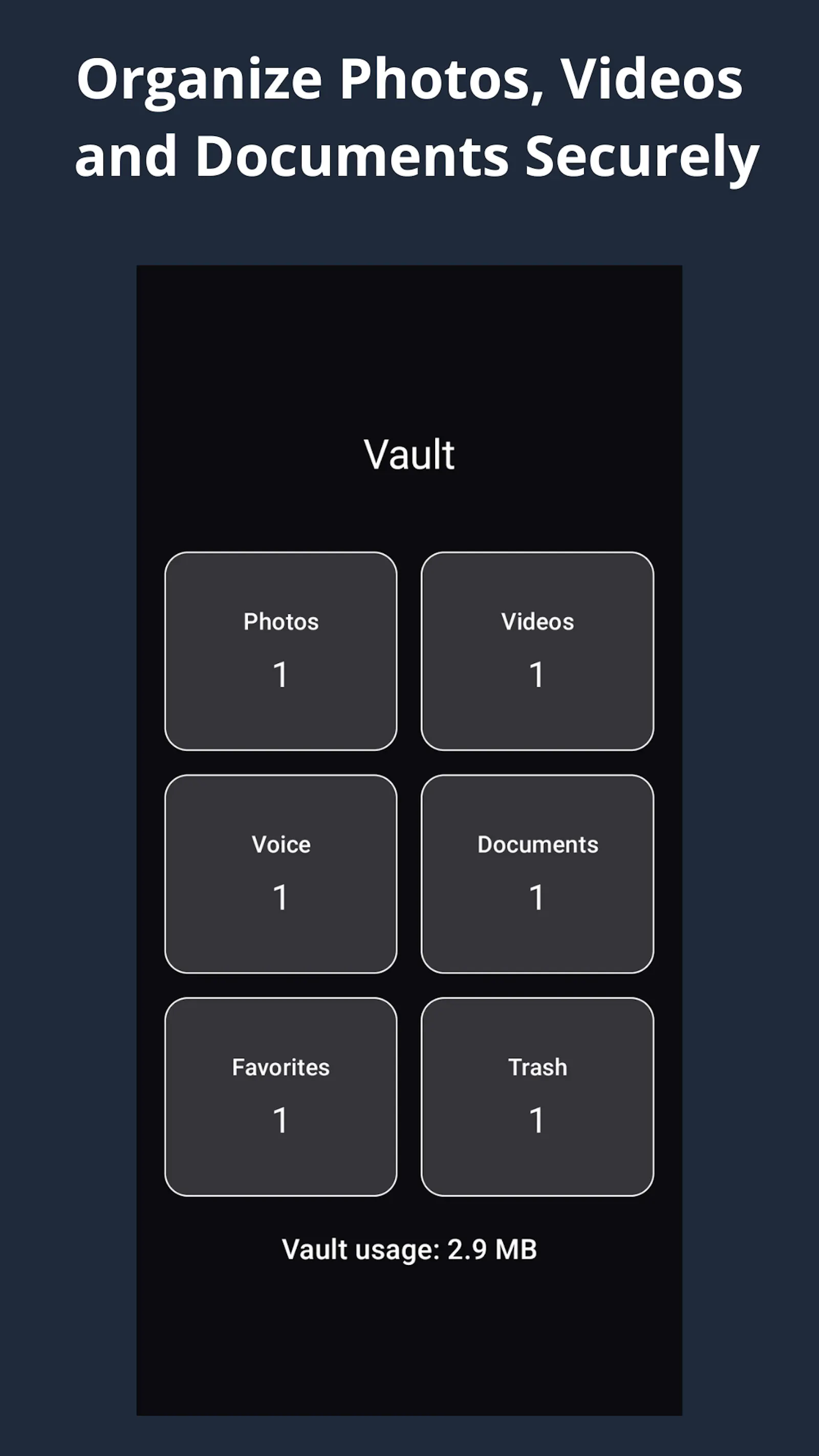 Encrypted Vault – Clavex screenshot 2