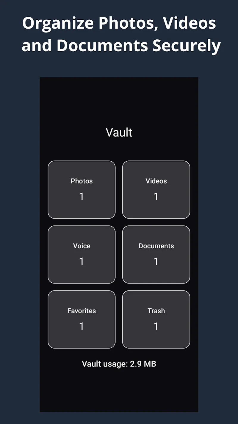 Encrypted Vault – Clavex screenshot 2