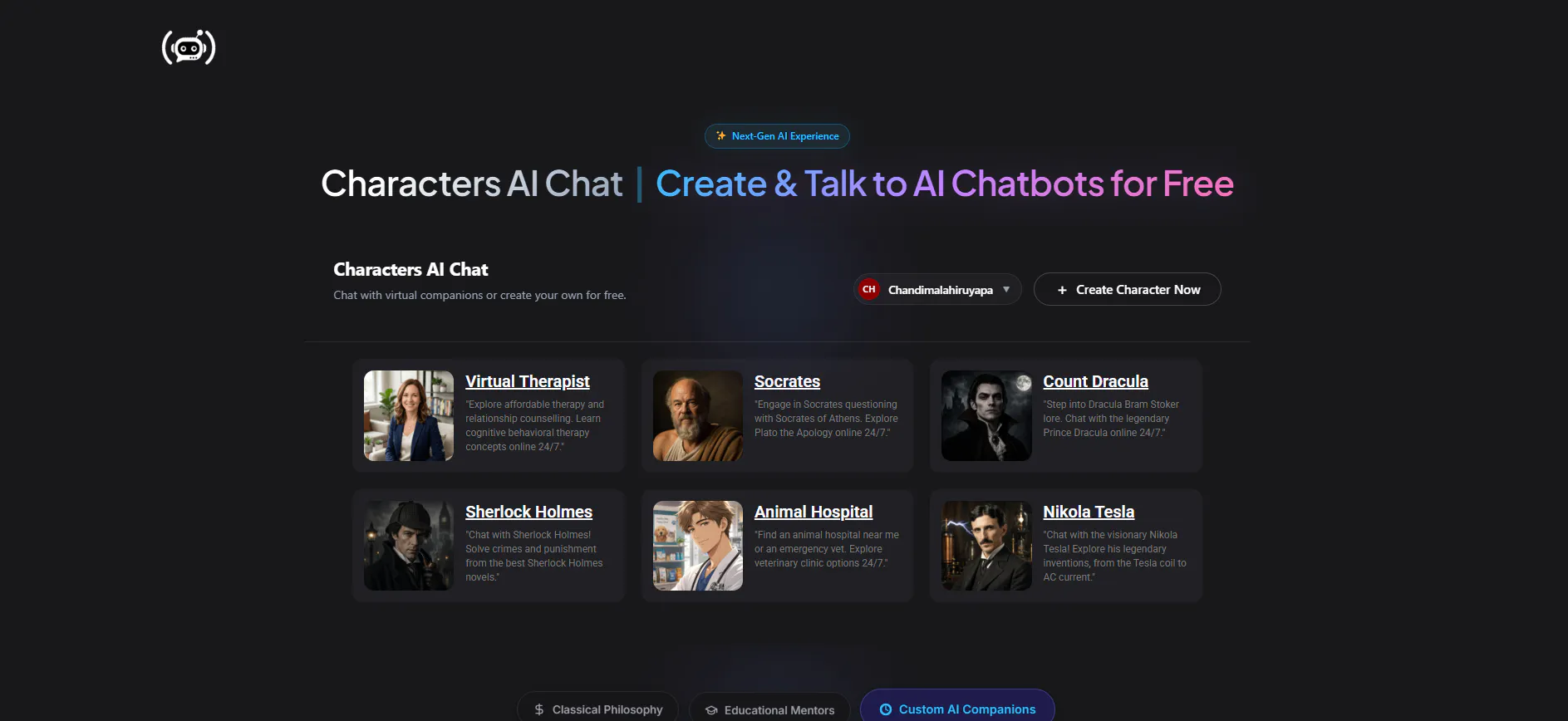 Characters AI Chat