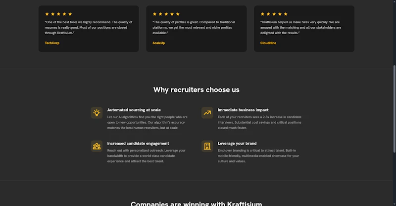 AI finds jobs that fit your resume. screenshot 4