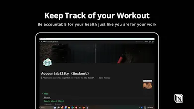Accountability Template for Workout gallery image