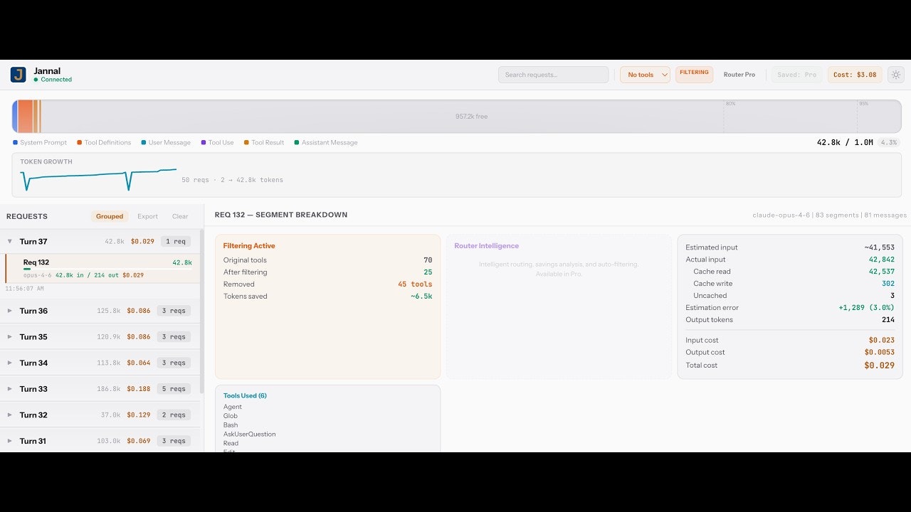Jannal - Your Context Window Manager gallery image