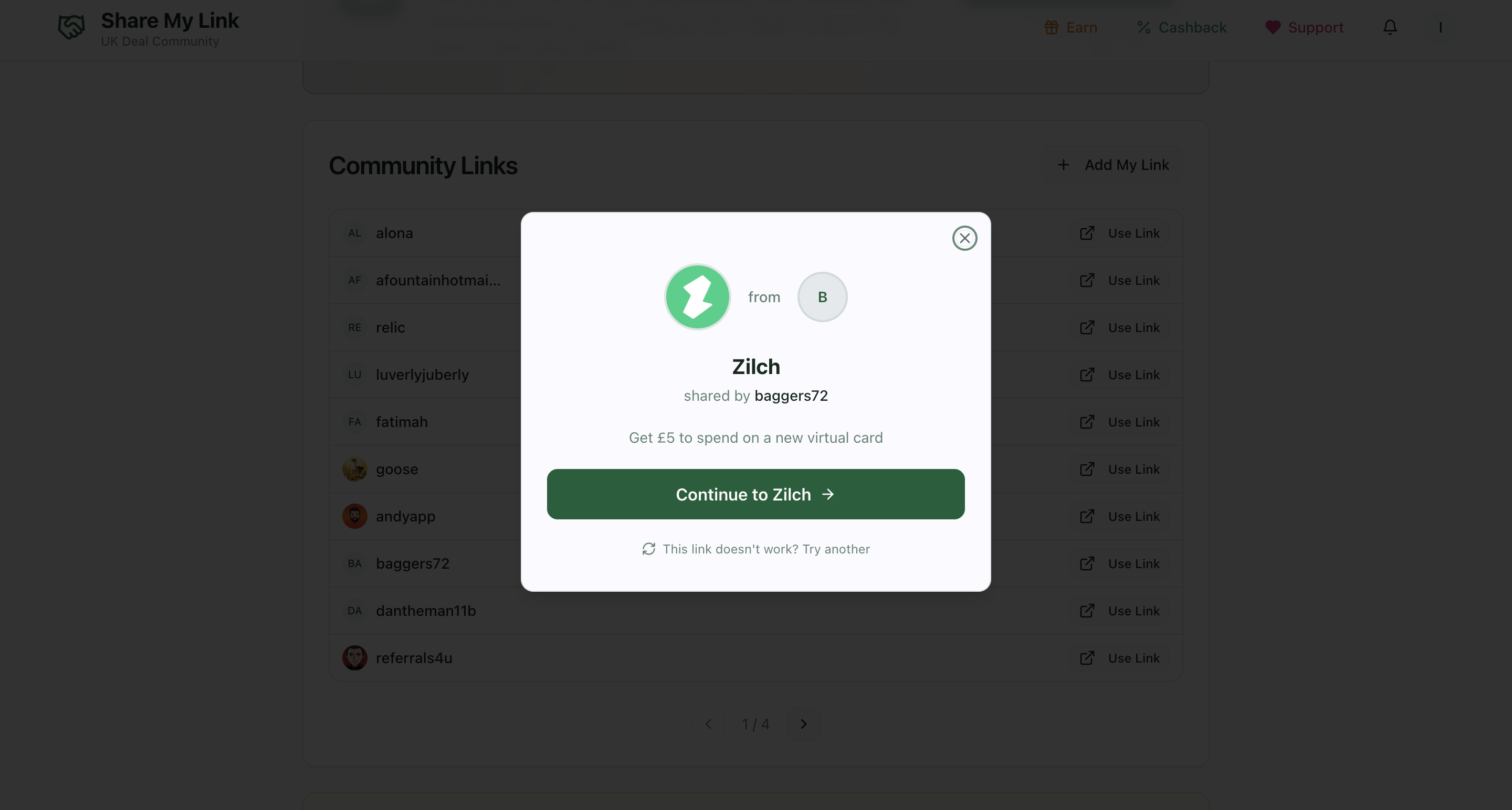 Share My Link gallery image