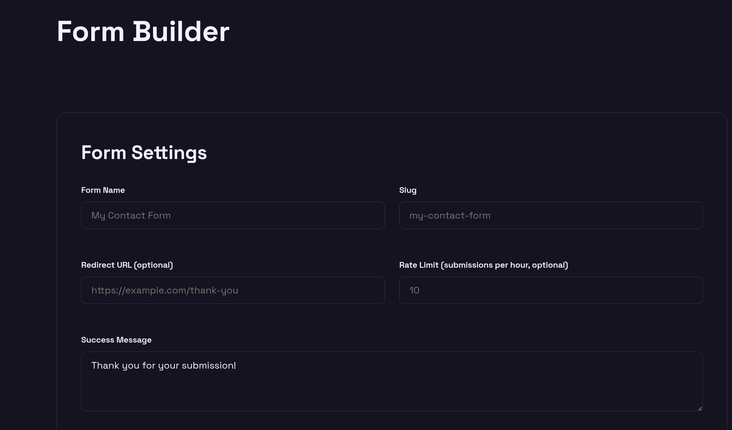 GhostForm gallery image