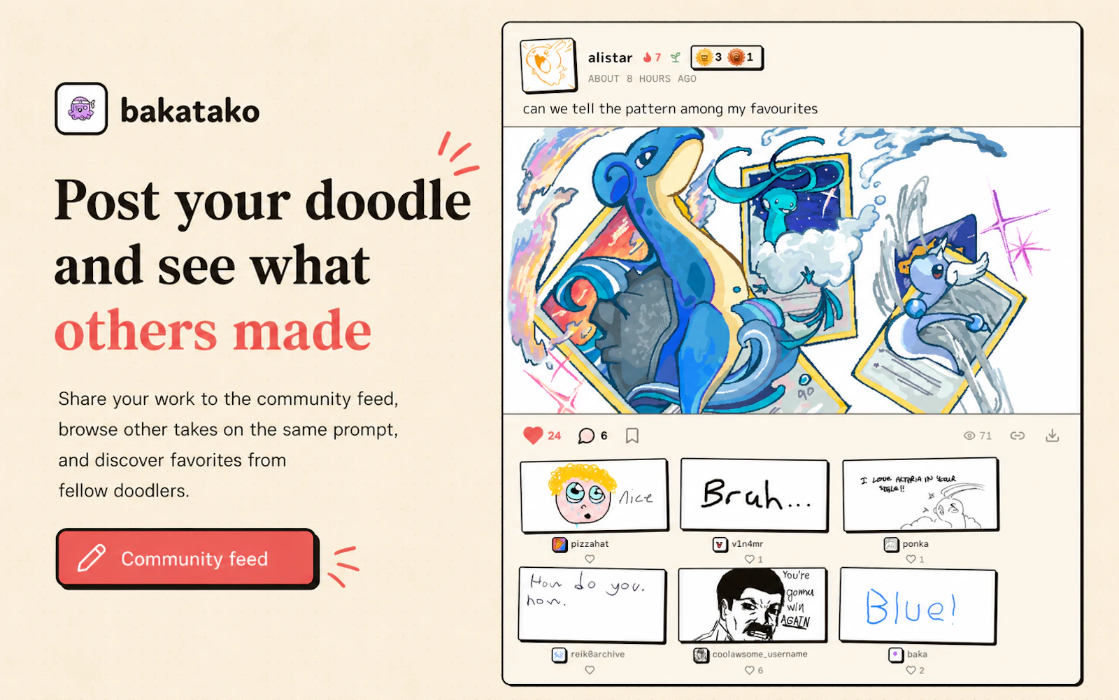 bakatako.com screenshot 2