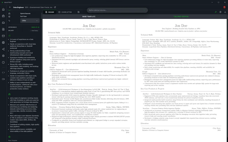 RoleTect screenshot 6