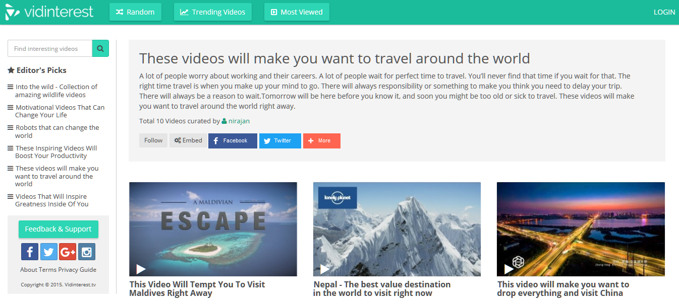 Vidinterest gallery image