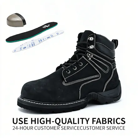 SunPPE 1416 High‑Cut Safety Work Boots gallery image
