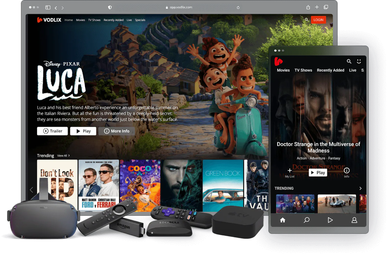 Vodlix screenshot 1