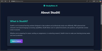 StudyMate AI gallery image
