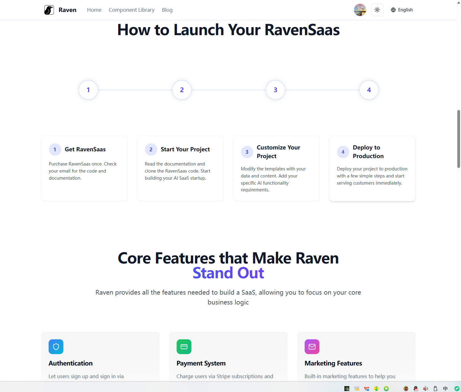 Media Ravensaas - Mẫu trang web hiện đại | Ravensaas 6
