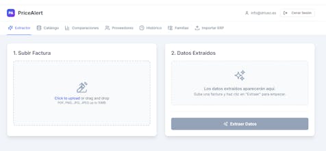 Pricealert. Alertas de subidas de Precio gallery image