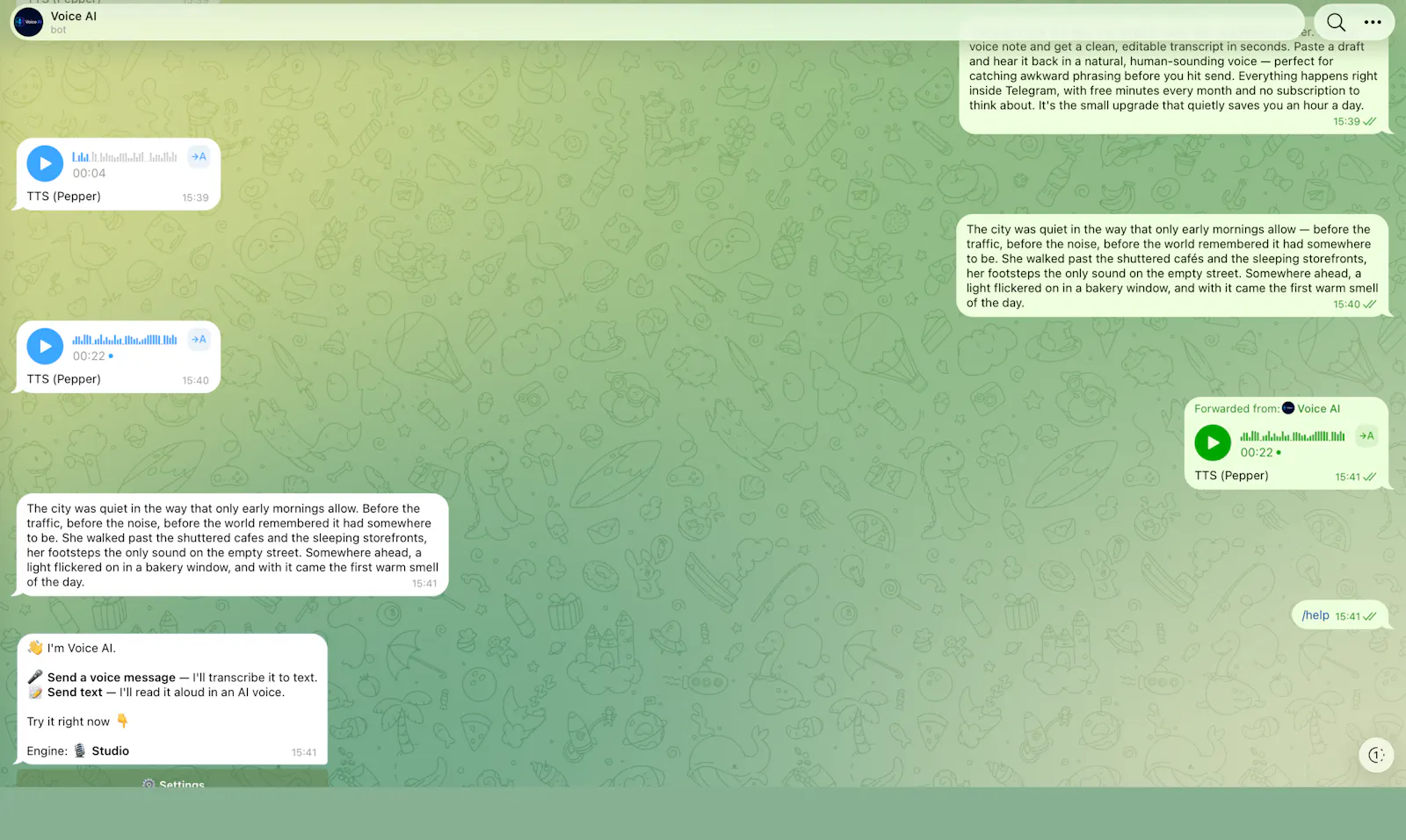 Voice AI screenshot 1