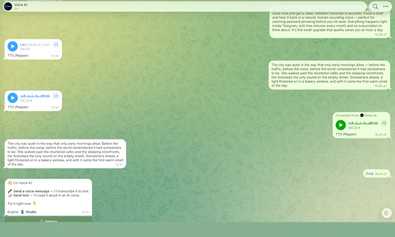 Voice AI screenshot 1
