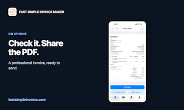 Fast Simple Invoice Maker gallery image