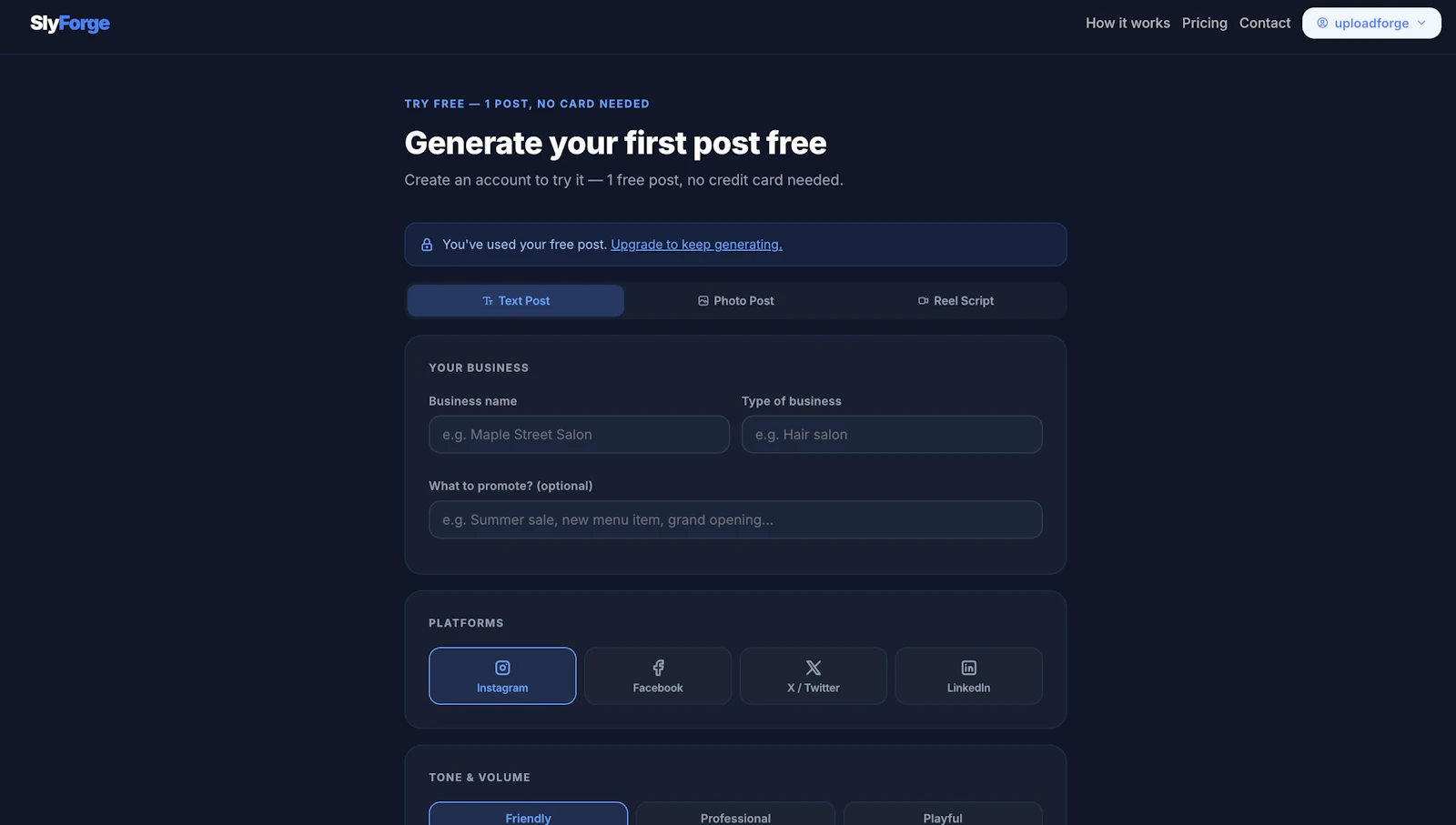 SlyForge screenshot 3
