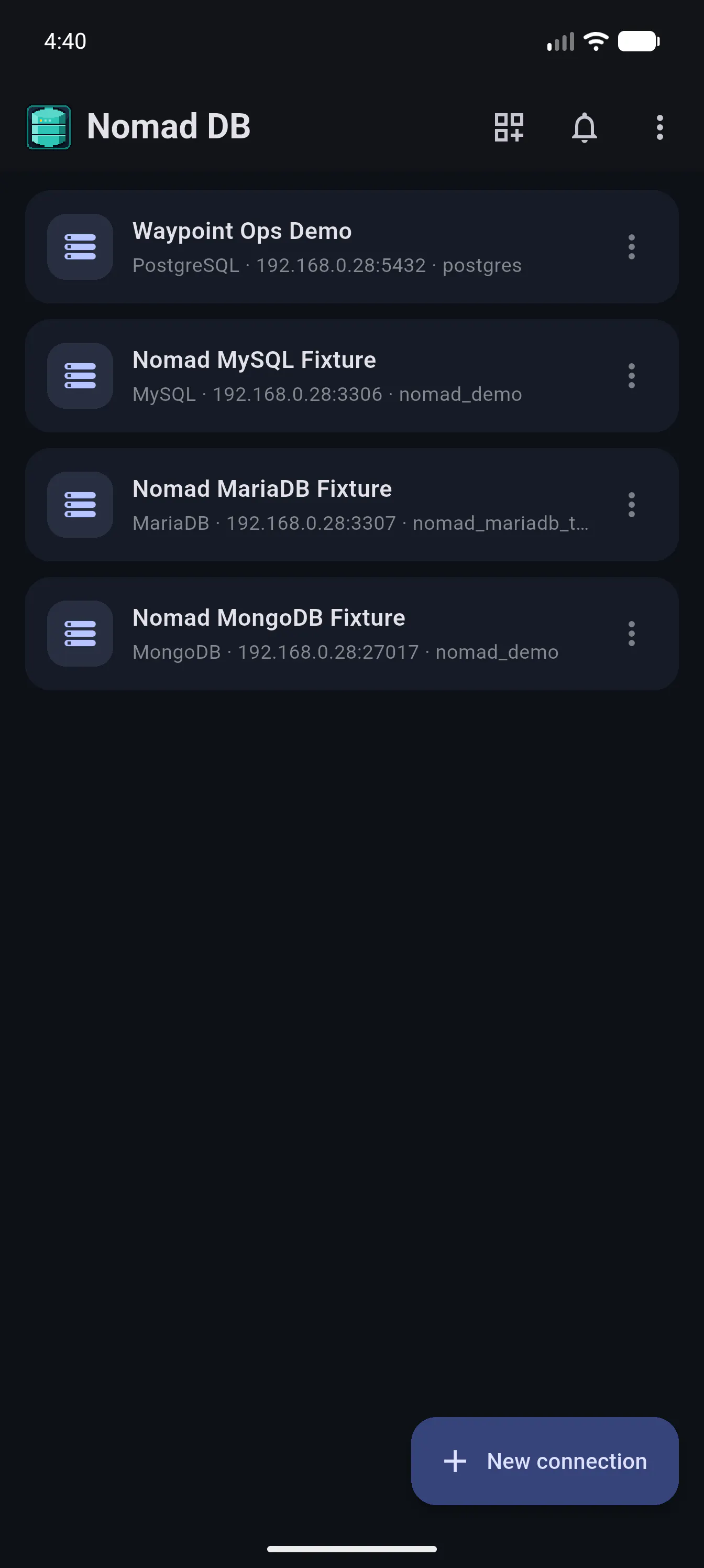 Nomad DB gallery image