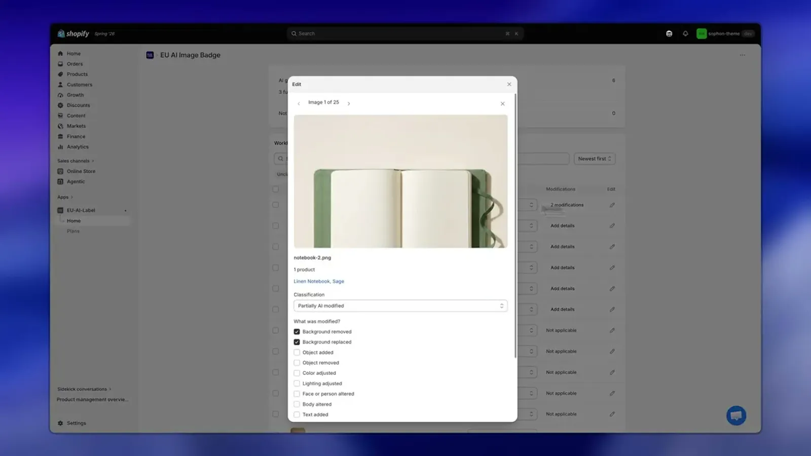 EU AI Label for AI Act (Article 50)  screenshot 1 (video preview)