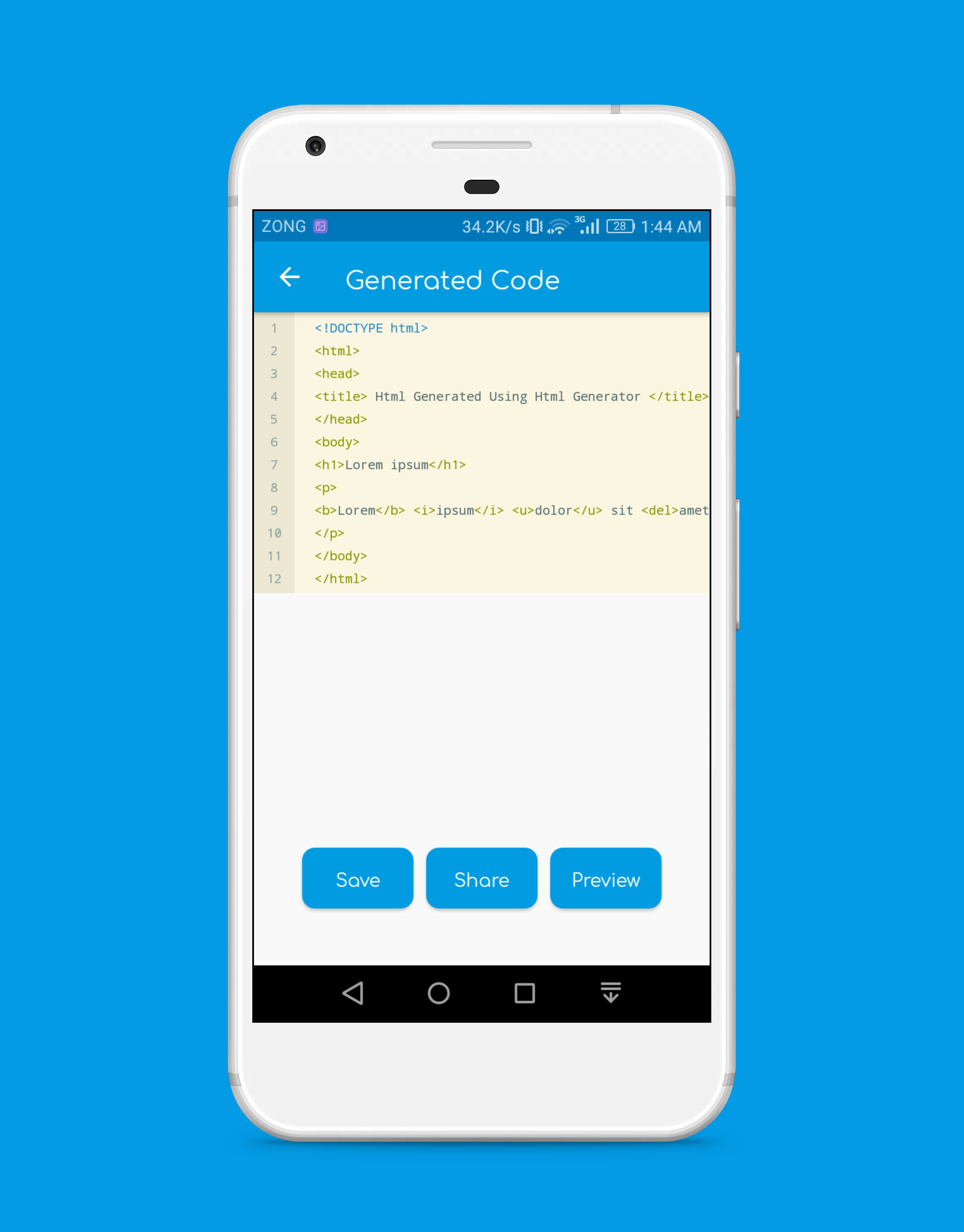 Html Generator gallery image