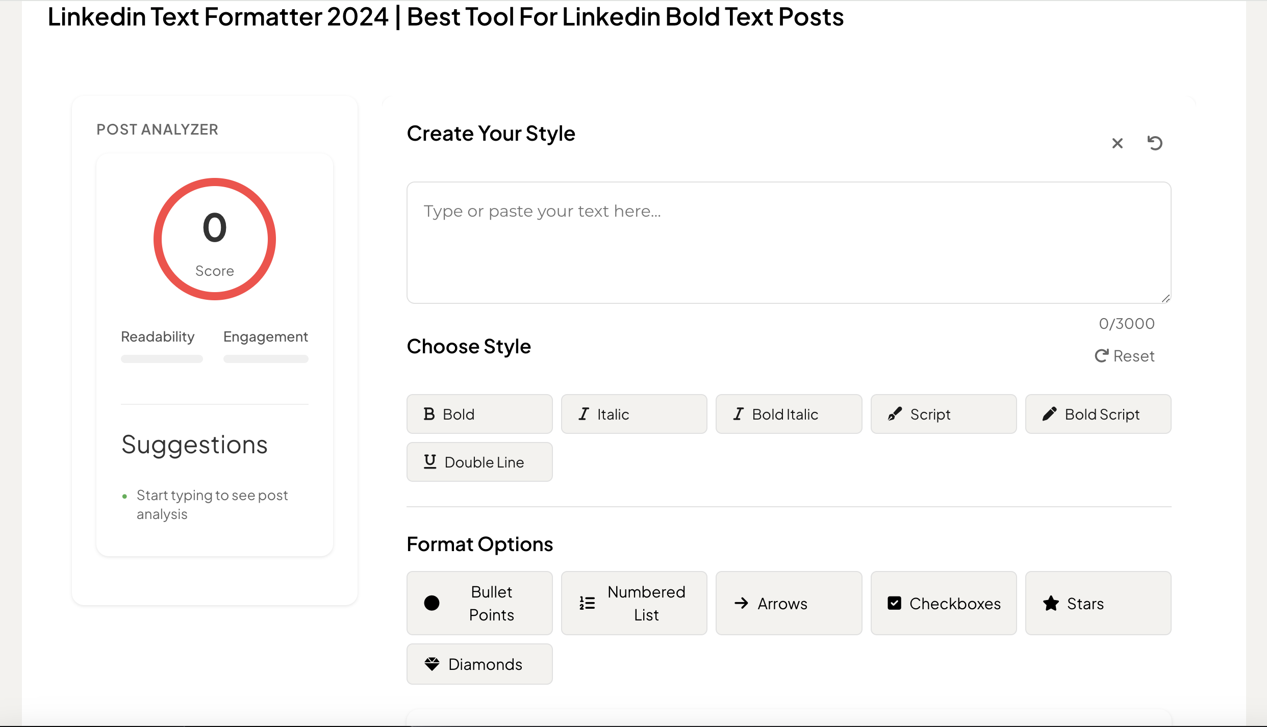 Formatero de texto de LinkedIn media 1