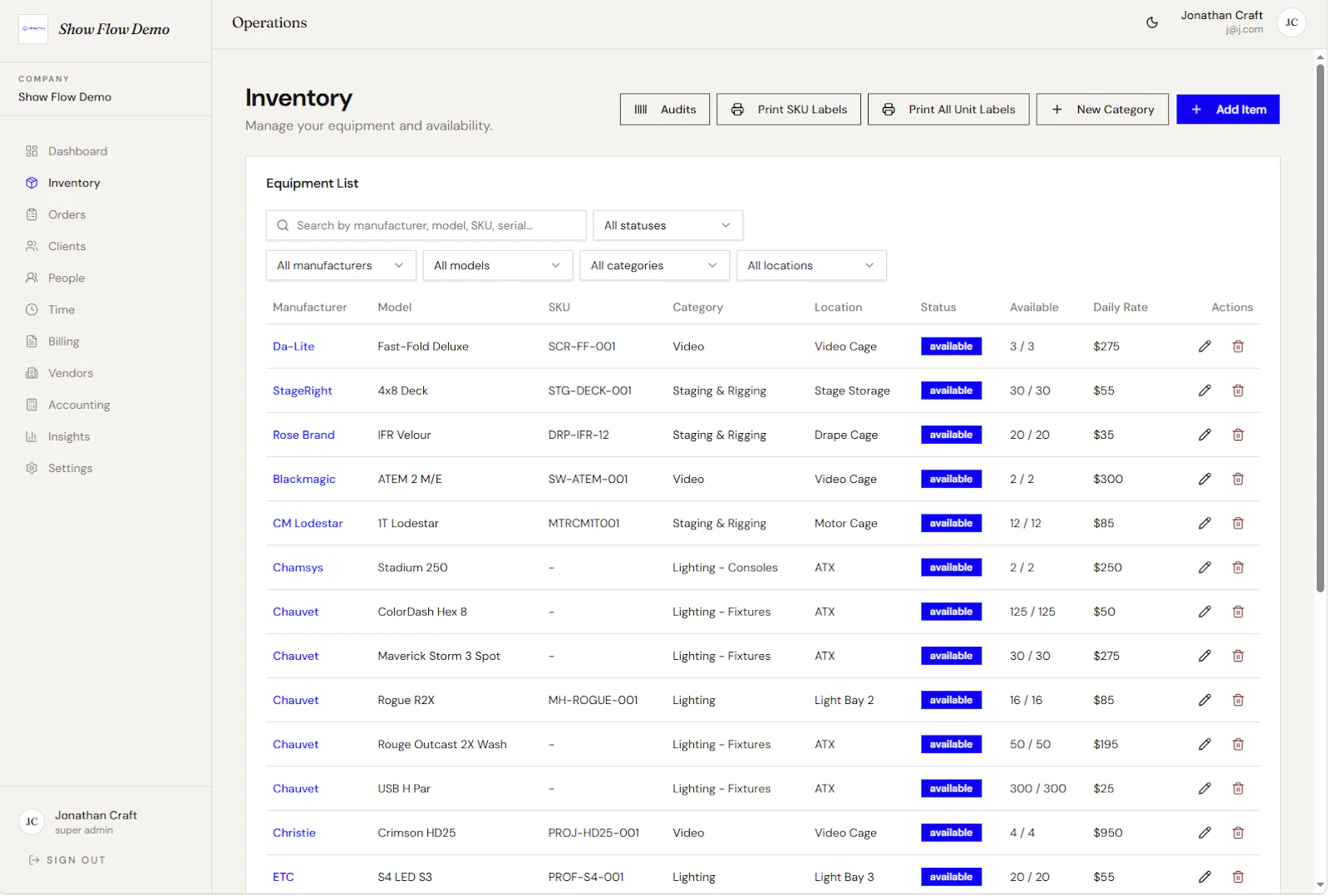 My Show Flow RMS screenshot 3