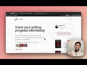 Quillcap - Your writing activity tracker gallery image