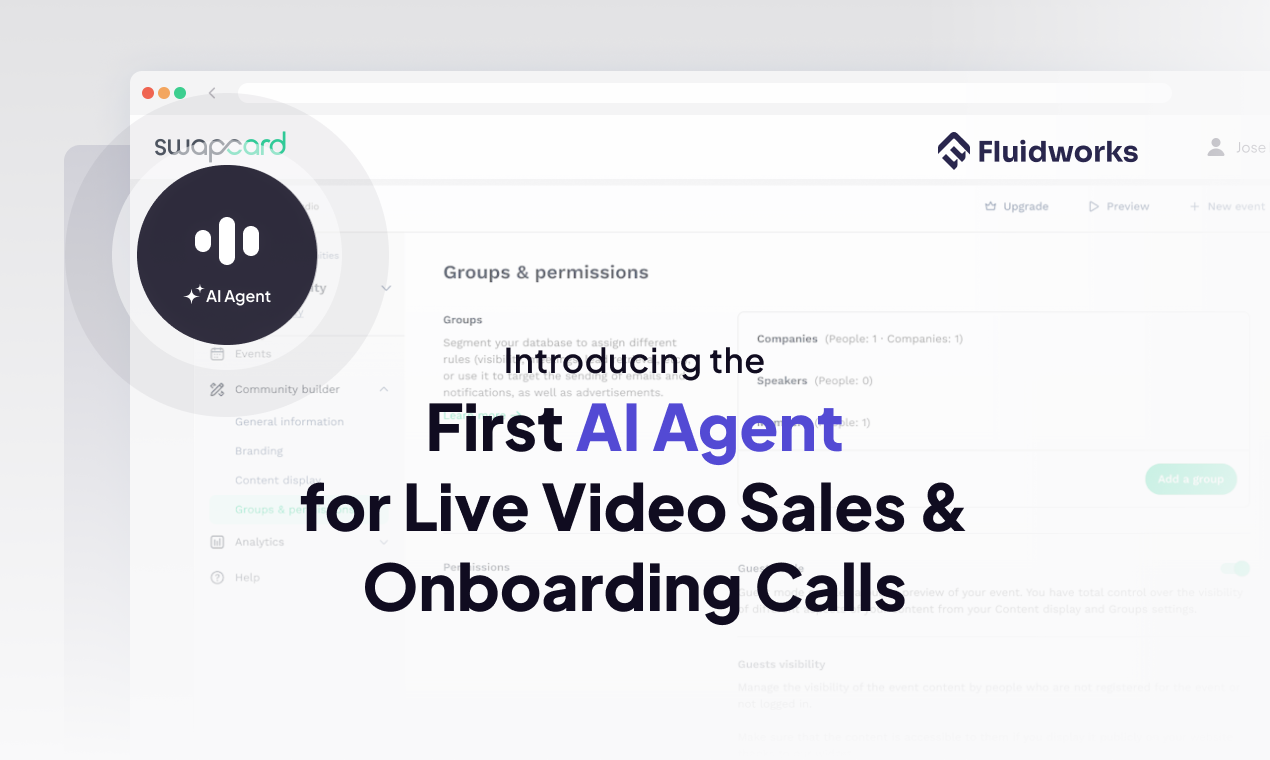 startuptile Fluidworks- Live video agent for personalize software demos