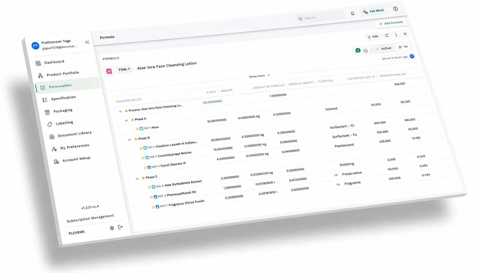 PLEVENN PLM Platform screenshot 3