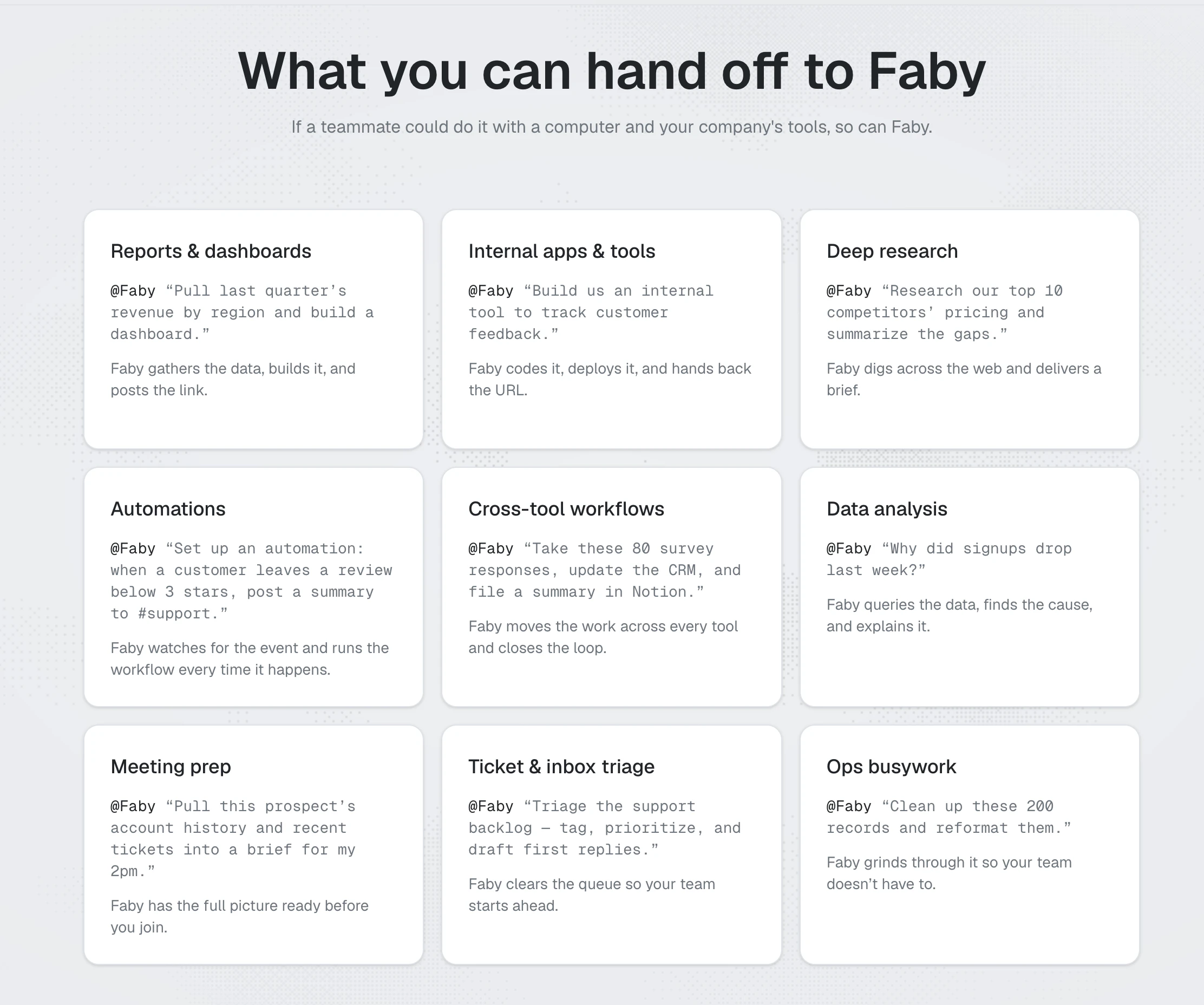 Faby screenshot 3