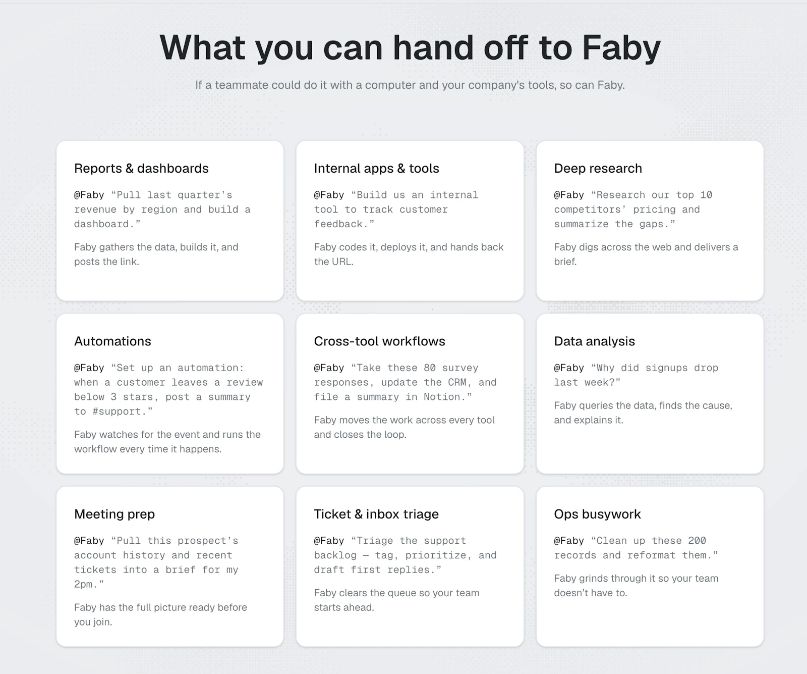 Faby screenshot 4
