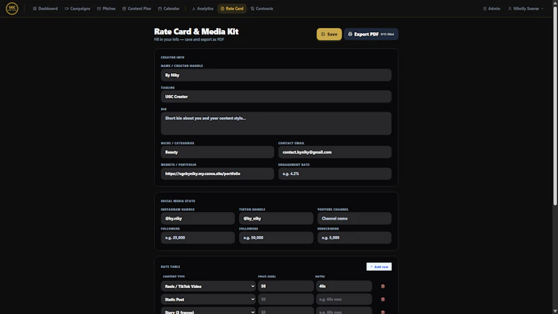 UGC Pro Hub screenshot 11