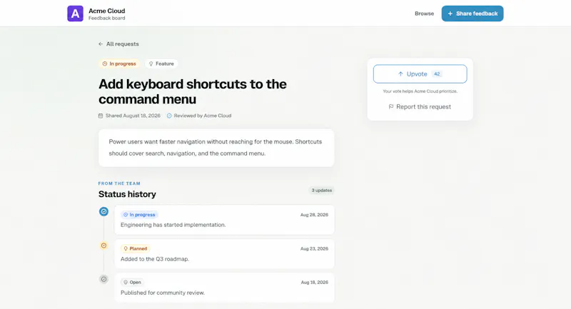 Simple Feature Board screenshot 4