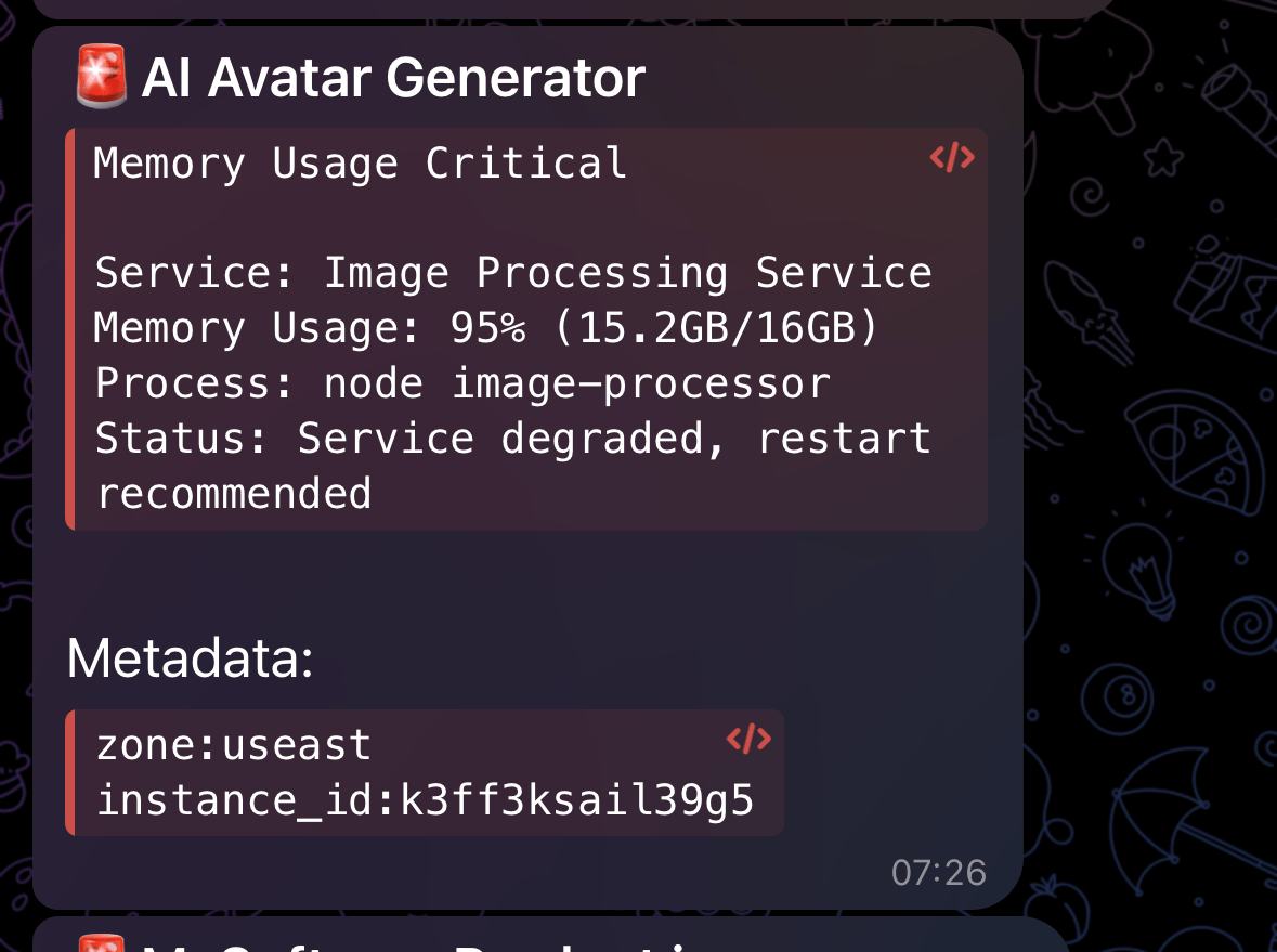 NotificationsBot gallery image