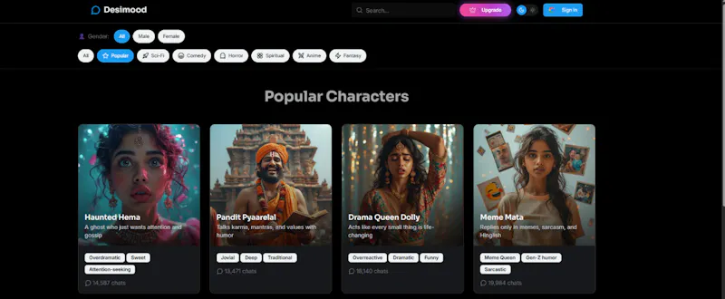 Desimood screenshot 1