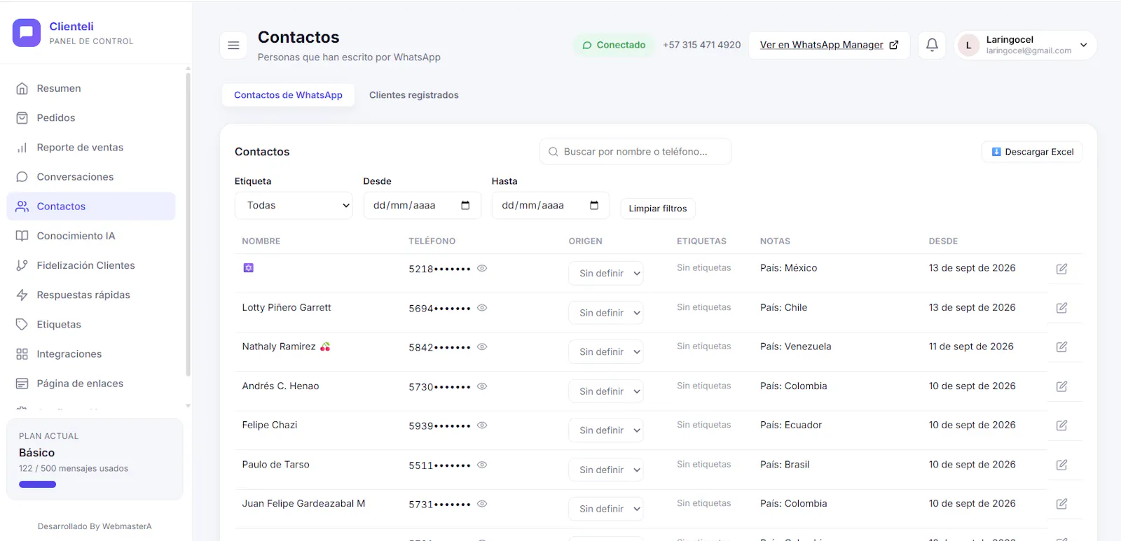 Clienteli screenshot 4