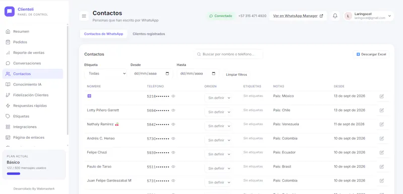 Clienteli screenshot 4