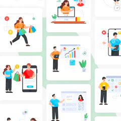 350+ Illustrations Pack