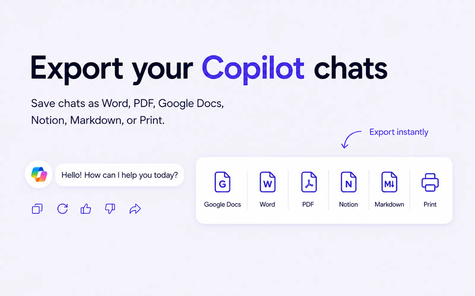 Microsoft Copilot Exporter screenshot 2