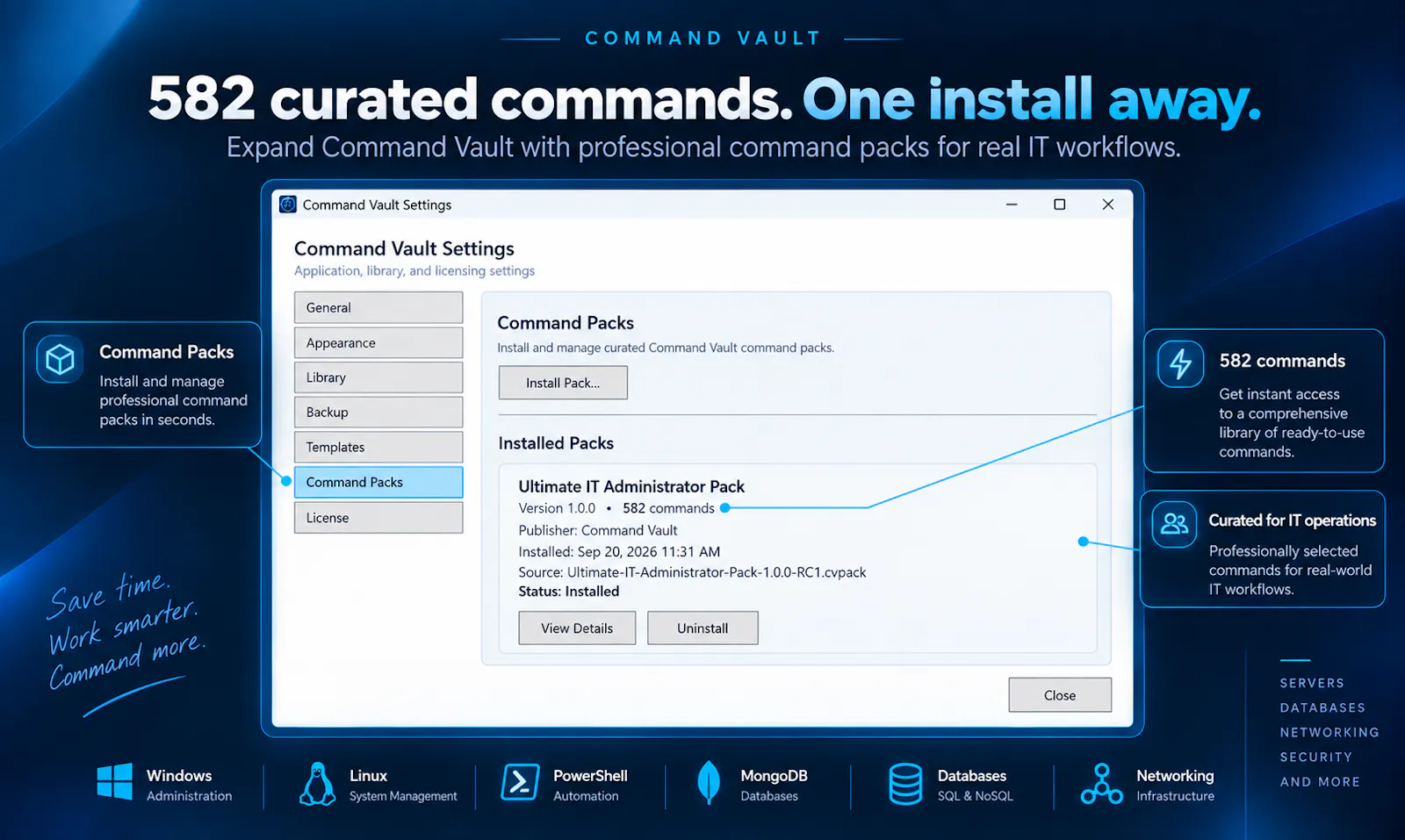Command Vault screenshot 4