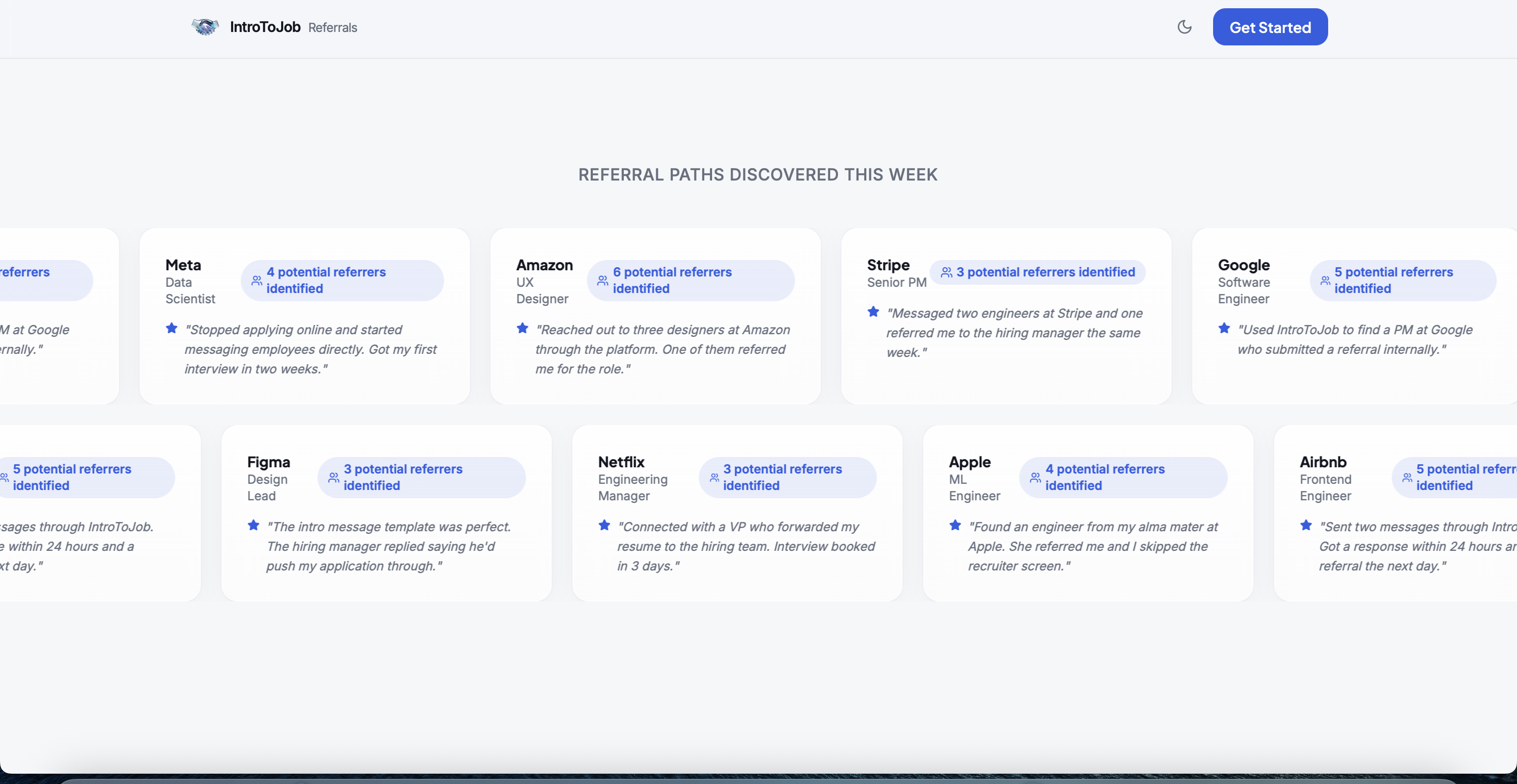 IntroToJob Referrals gallery image