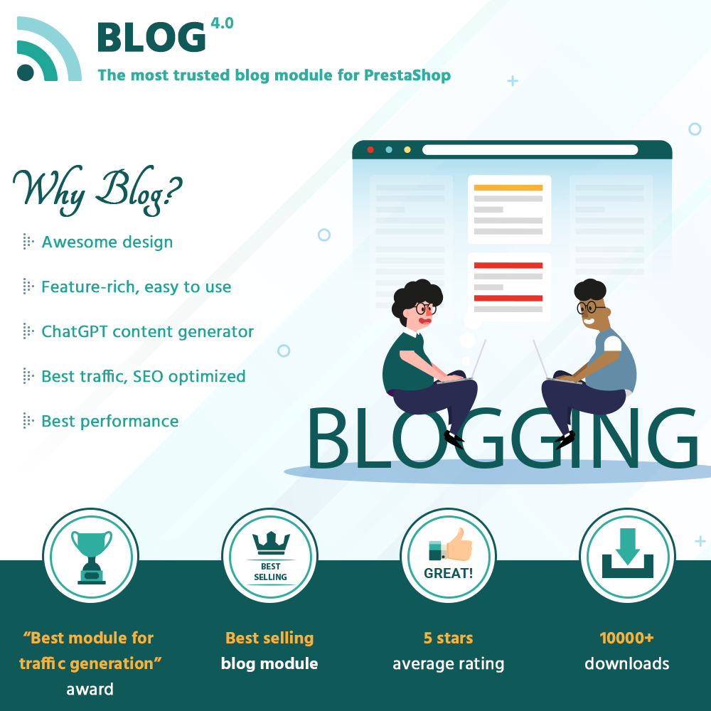  BLOG – All In 1 PrestaShop Blog Module gallery image