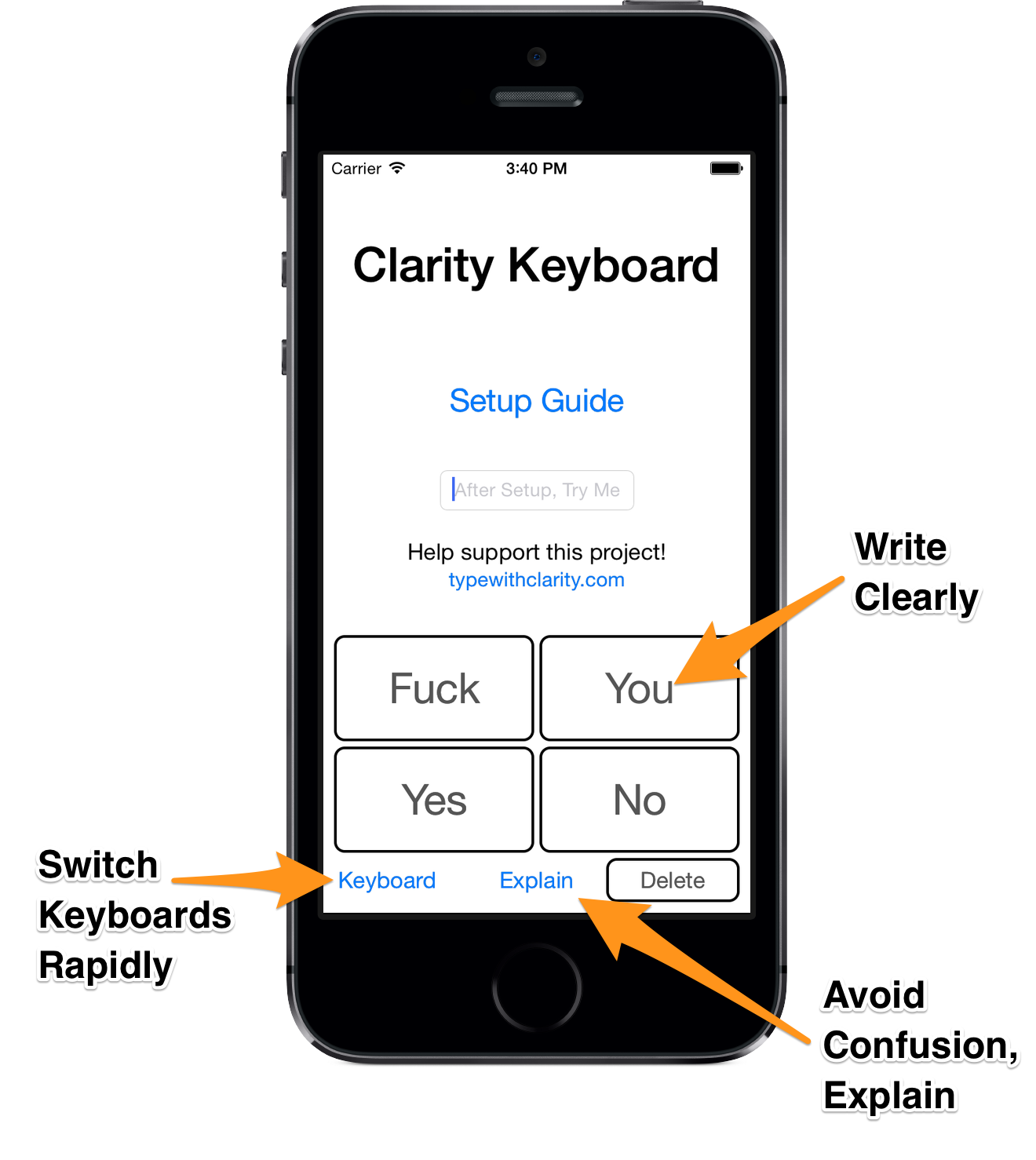 Clarity Keyboard gallery image