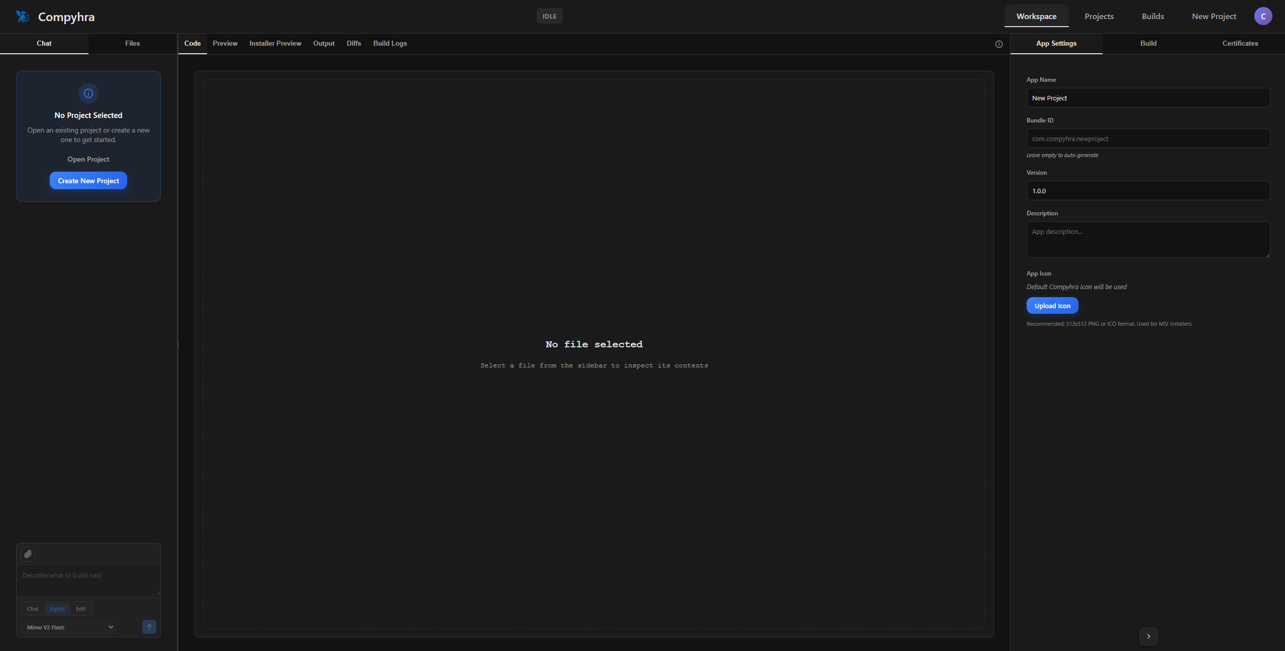 Compyhra - Screenshot 2 showing product features and functionality