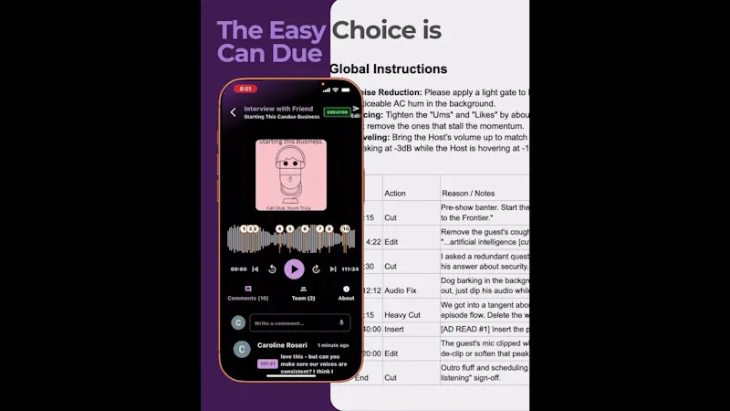 Can Due screenshot 1 (video preview)