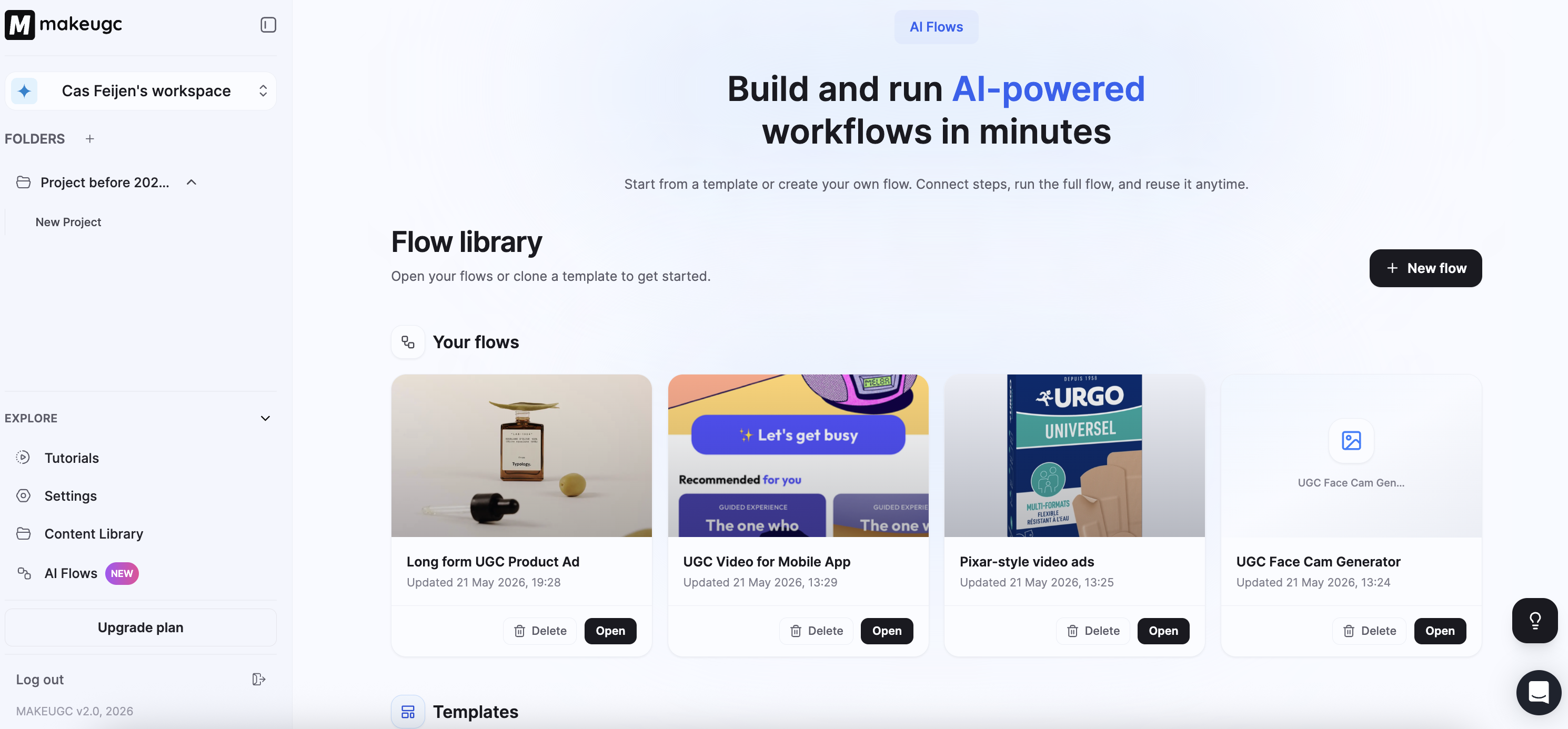 AI Ad Workflows gallery image
