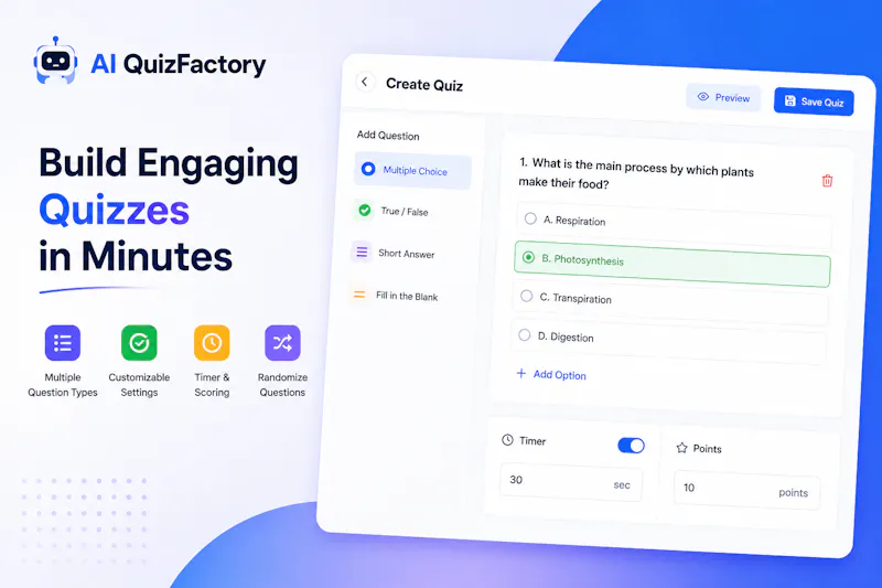 AI QuizFactory screenshot 3