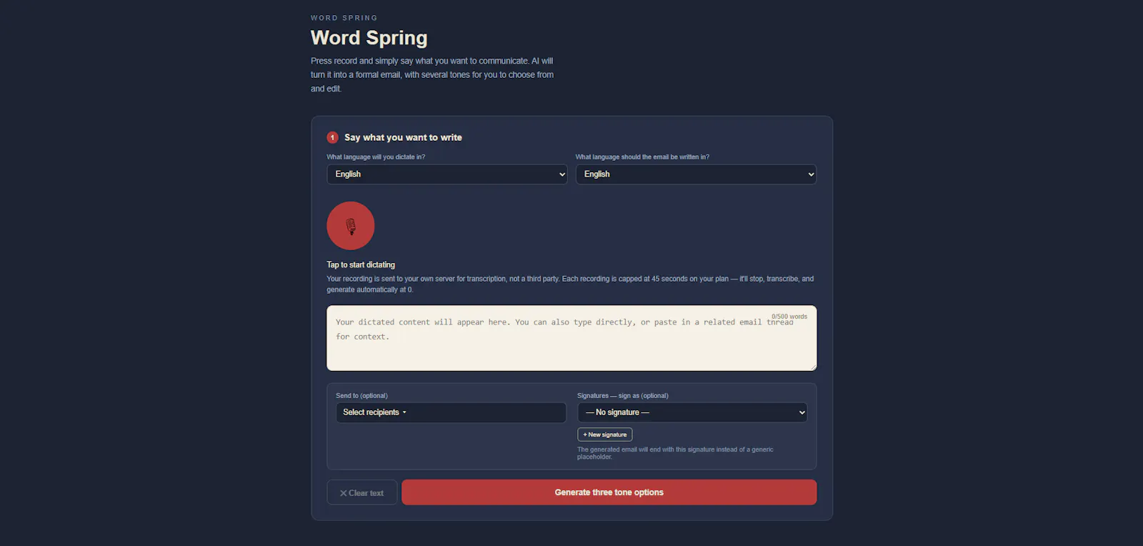 Word Spring screenshot 2