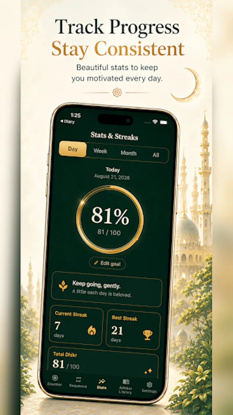 Tasbih Counter: Dhikr & Zikr screenshot 3